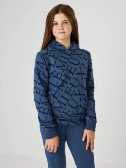 Le Mieux Young Rider Honor Pop Over Hoodie Atlantic