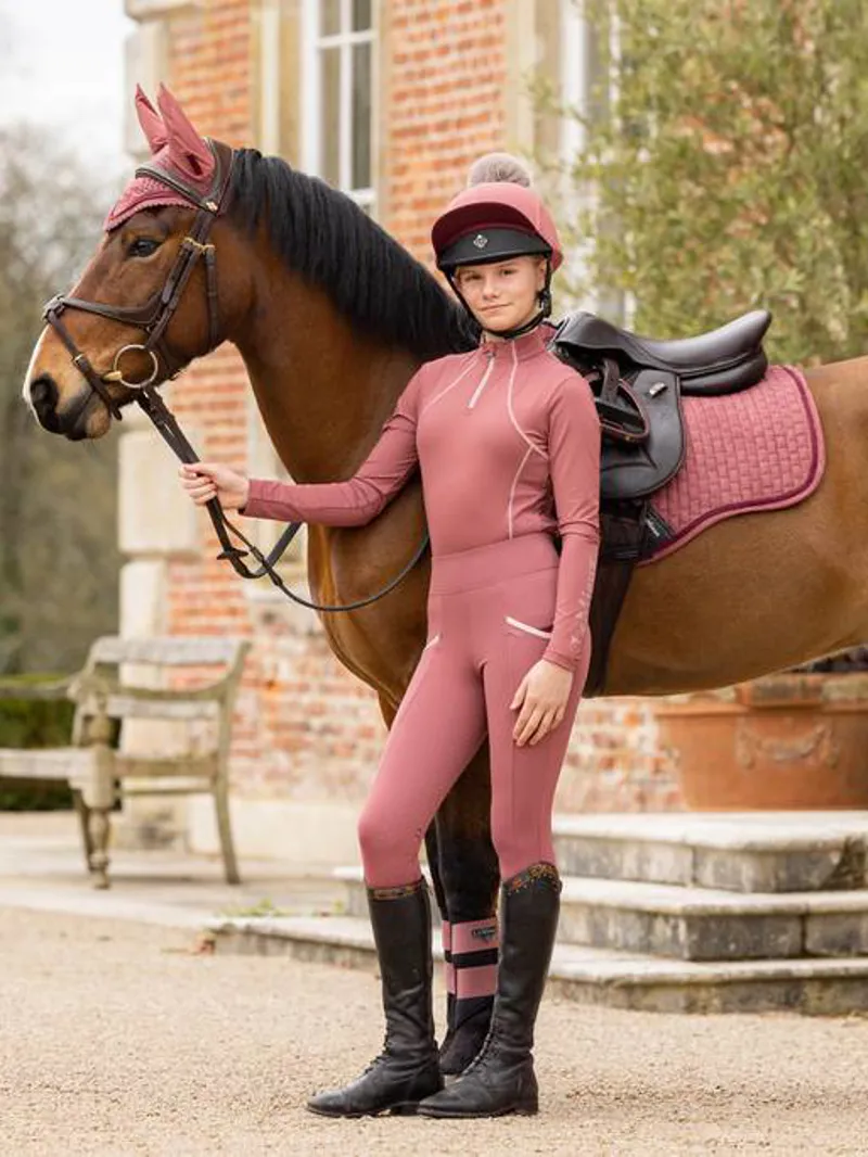 Le Mieux Young Rider Pull On Breech Orchid 3 Le Mieux Young Rider Pull On Breech Orchid – Image 3