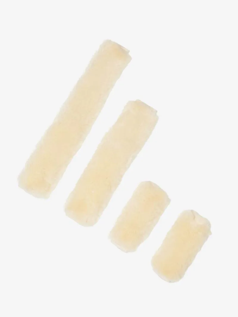 LeMieux Simuwool Headcollar Set Natural One Size 1 LeMieux Simuwool Headcollar Set Natural One Size