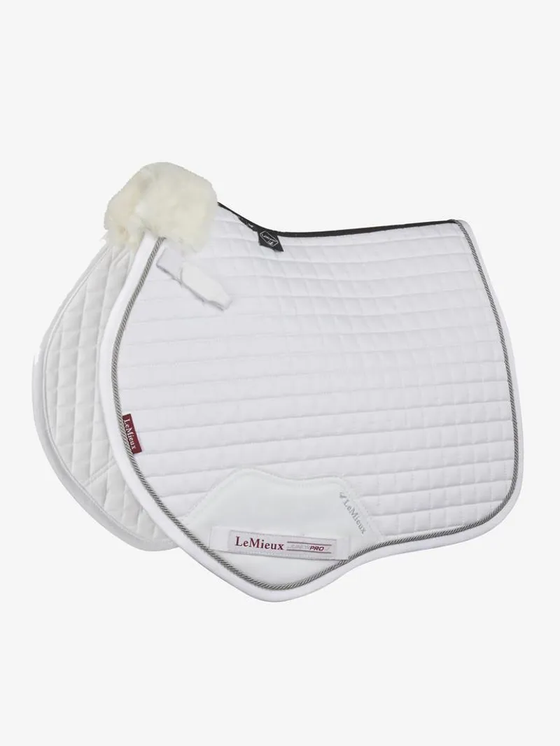 LeMieux Junior Pro Jump Square White 2 LeMieux Junior Pro Jump Square White – Image 2