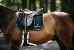 Kentucky Horsewear Kentucky Saddle Pad Black-White-Brown