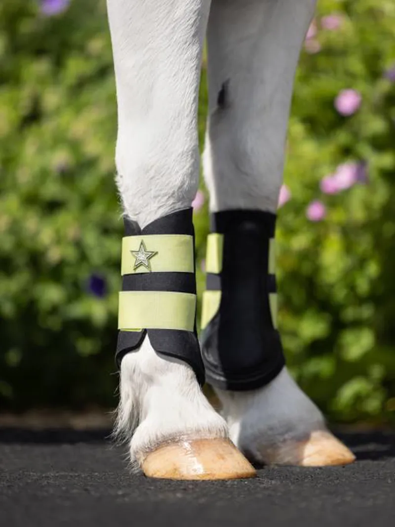 LeMieux Mini Brushing Boots Kiwi