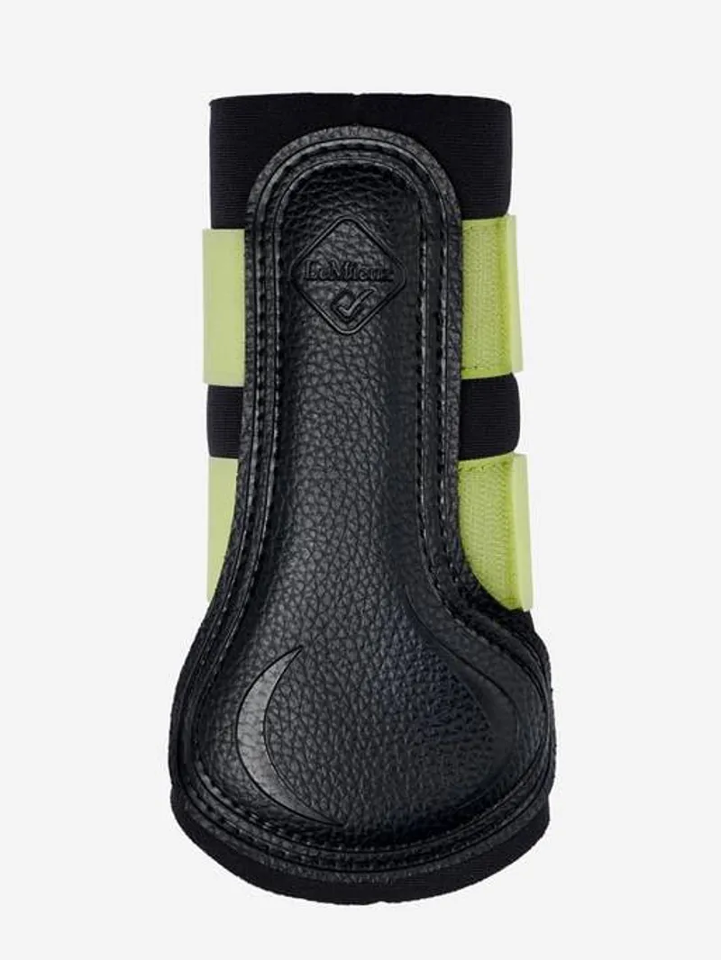 LeMieux Mini Brushing Boots Kiwi 3 LeMieux Mini Brushing Boots Kiwi – Image 3