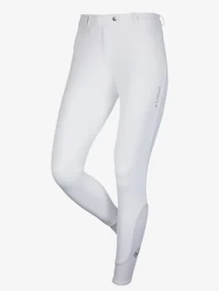 My LeMieux Dynamique Knee Grip Breeches White -Fournitures Équestres Boutique knee20grip20white