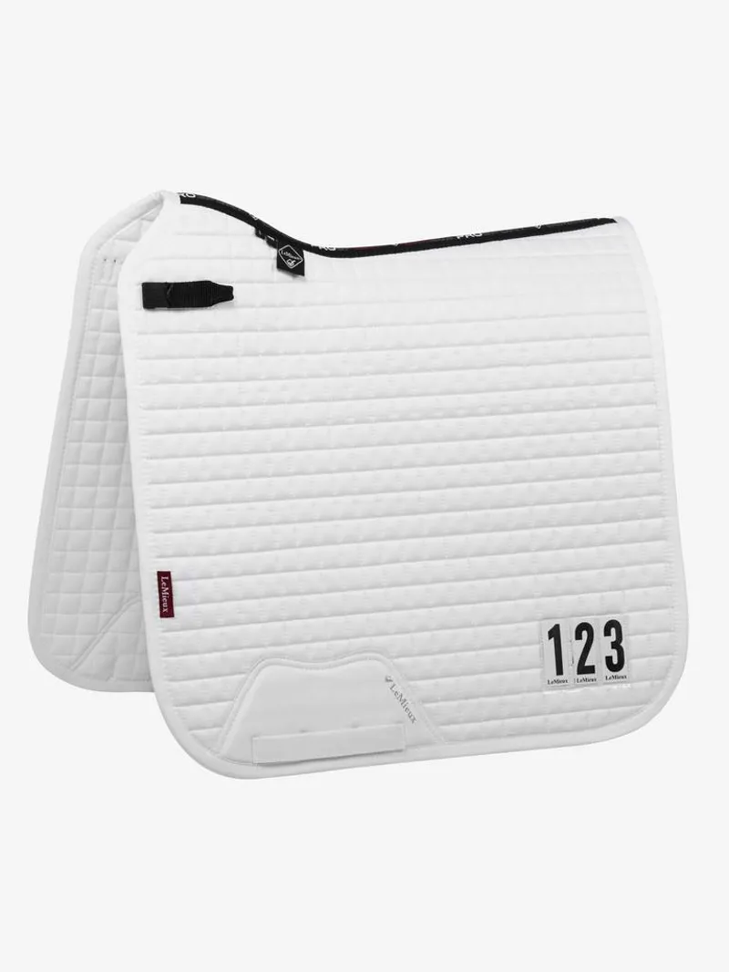 LeMieux Dressage Competition Square White 2 LeMieux Dressage Competition Square White – Image 2