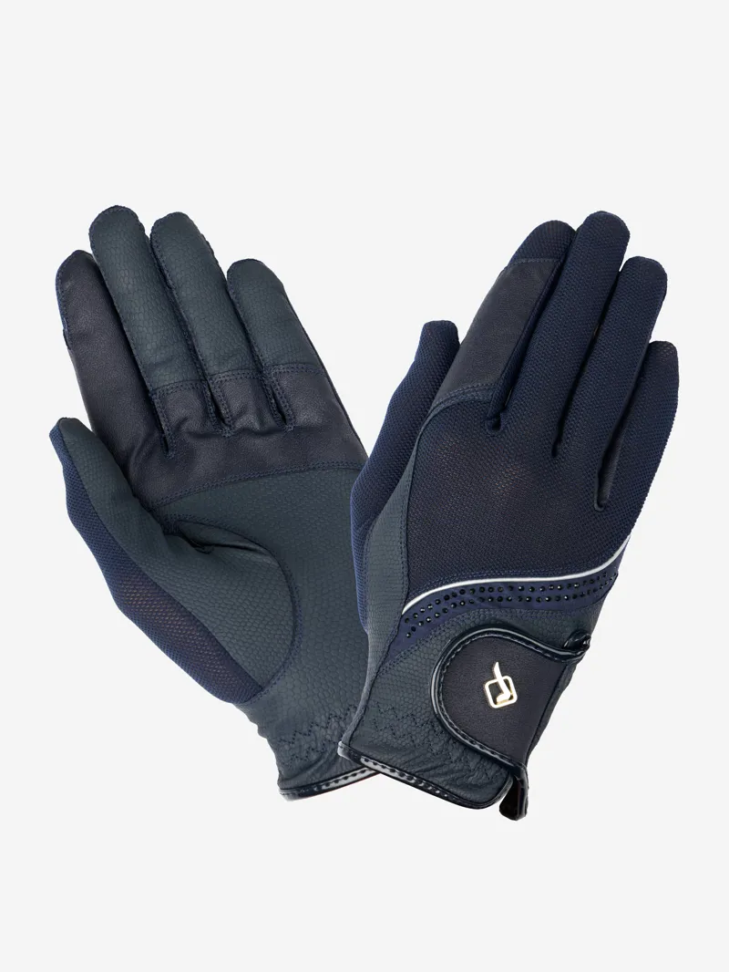 Le Mieux Crystal Gloves Navy 2 Le Mieux Crystal Gloves Navy – Image 2