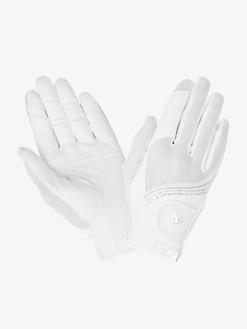 Le Mieux Crystal Gloves White 2 Le Mieux Crystal Gloves White – Image 2