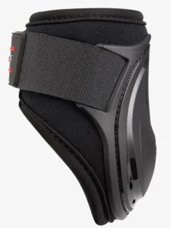 LeMieux Junior Pro Fetlock Boots Black -Fournitures Équestres Boutique lm juniorproboot fetlock1 hr 1