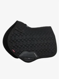 Le Mieux Crystal Suede Close Contact Pad Black 5 Le Mieux Crystal Suede Close Contact Pad Black -Fournitures Équestres Boutique lm saddlepad suede diamante black hr 1 copy