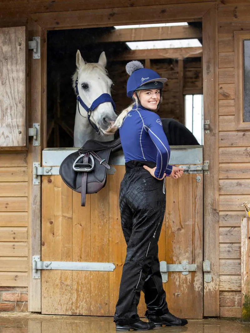 LeMieux Drytex Stormwear Waterproof Trousers Black 4 LeMieux Drytex Stormwear Waterproof Trousers Black – Image 4