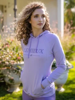 LeMieux Luxe Hoodie Wisteria 9 LeMieux Luxe Hoodie Wisteria -Fournitures Équestres Boutique lw2 2
