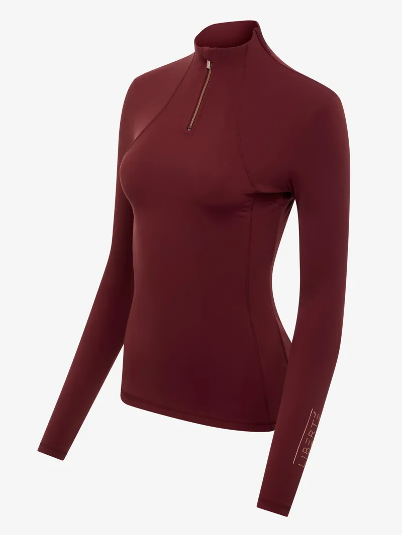 LeMieux Liberte Base Layer Merlot 3 LeMieux Liberte Base Layer Merlot – Image 3