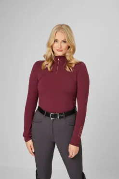 LeMieux Liberte Base Layer Merlot 16 LeMieux Liberte Base Layer Merlot -Fournitures Équestres Boutique m7 2