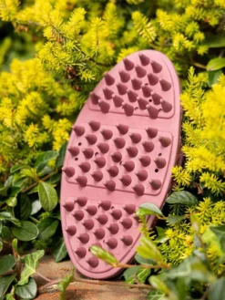 LeMieux Flexi Massage Brush Orchid