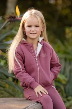 LeMieux Mini Sherpa Lined Lily Hoodie Orchid