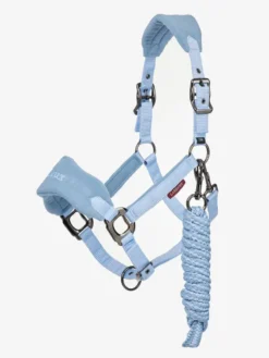 LeMieux Vogue Headcollar And Leadrope Mist -Fournitures Équestres Boutique mist