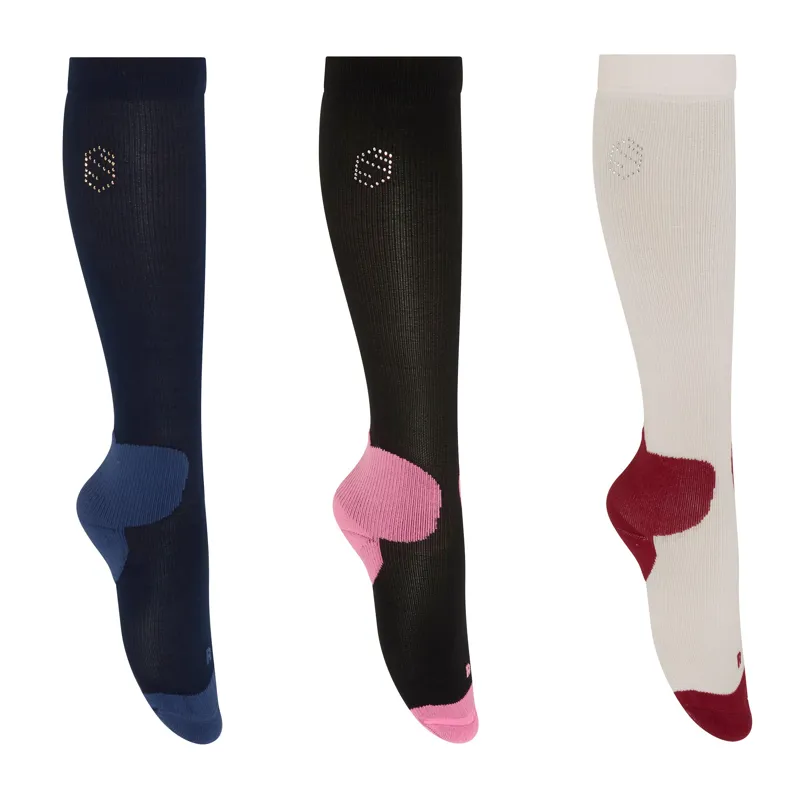 Samshield Soft Socks Navy Rose Gold Small 3 Samshield Soft Socks Navy Rose Gold Small – Image 3