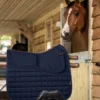 LeMieux Pro-Sorb Dressage Plain Square Navy Large