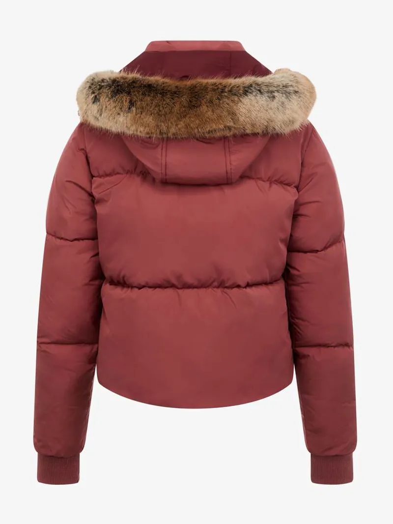 LeMieux Young Rider Gia Puffer Jacket Orchid 4 LeMieux Young Rider Gia Puffer Jacket Orchid – Image 4