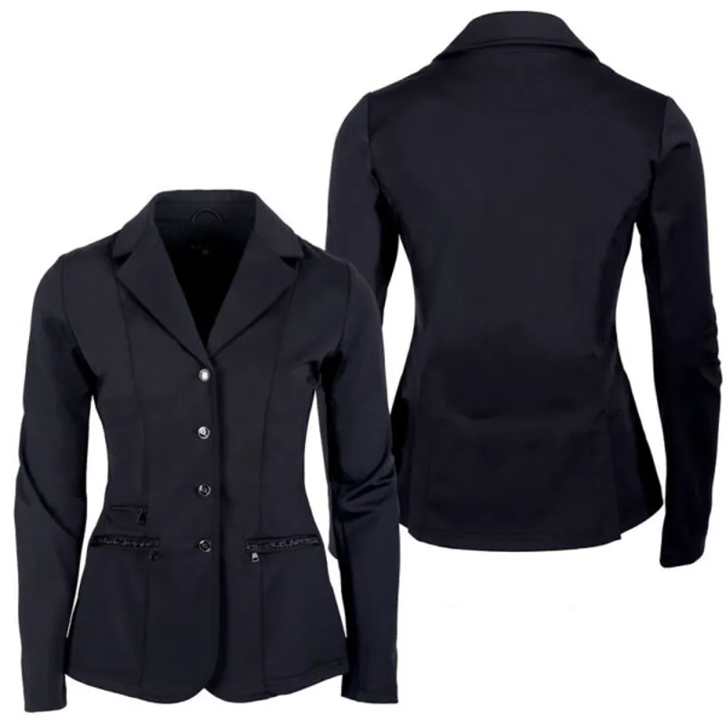 QHP Competition Jacket Juliet Black 1 QHP Competition Jacket Juliet Black