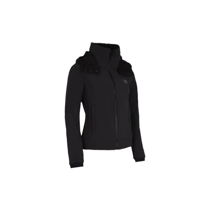 Samshield Reversible Shearling Softshell Jacket Black 3 Samshield Reversible Shearling Softshell Jacket Black – Image 3