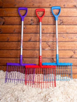 Red Gorilla Riddler Fork D-Handle Red