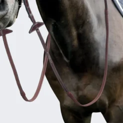 Prestige Rubber Grip Reins Black
