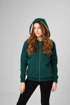 LeMieux Sherpa Lined Lily Hoodie Spruce 21 LeMieux Sherpa Lined Lily Hoodie Spruce -Fournitures Équestres Boutique s10 2