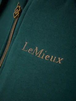 LeMieux Sherpa Lined Lily Hoodie Spruce 19 LeMieux Sherpa Lined Lily Hoodie Spruce -Fournitures Équestres Boutique s8 2