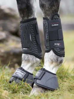 LeMieux Shoc Air XC Boots Black Front -Fournitures Équestres Boutique sf3
