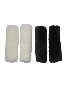 Cameo Equine Synthetic Lambswool Cheekpieces Brown