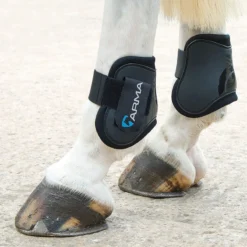 Arma Cob Full Fetlock Boots In Black