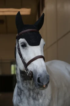 Kentucky Horsewear Kentucky Fly Veil Wellington Soundless Black