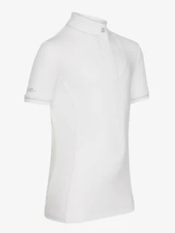 LeMieux Youth Show Shirt With Bib White/White 7 LeMieux Youth Show Shirt With Bib White/White -Fournitures Équestres Boutique sw3