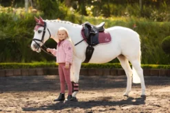 LeMieux Mini Teagan Fleece Pink Quartz -Fournitures Équestres Boutique tp