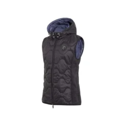 Samshield Alta Badia DownVest SS23 Black/Slate Grey -Fournitures Équestres Boutique ve