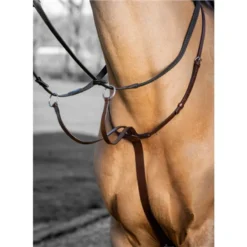 LeMieux Arika Running Martingale Brown/Silver