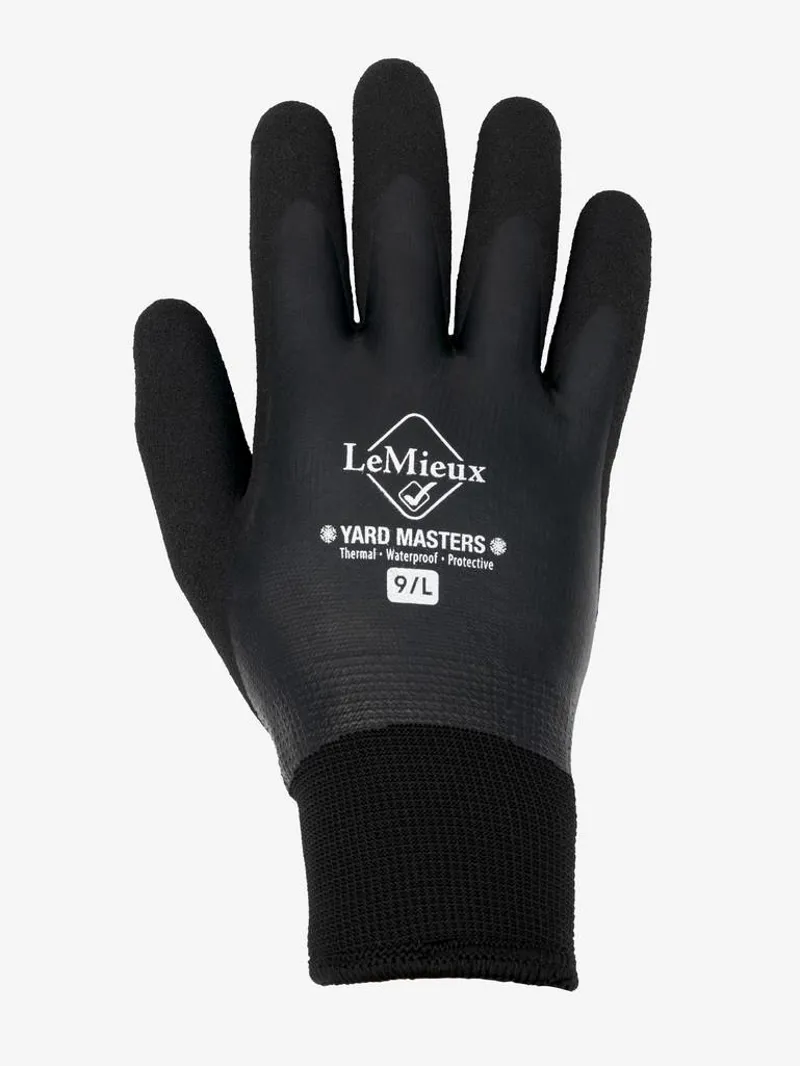 LeMieux Winter Work Gloves Black 1 LeMieux Winter Work Gloves Black