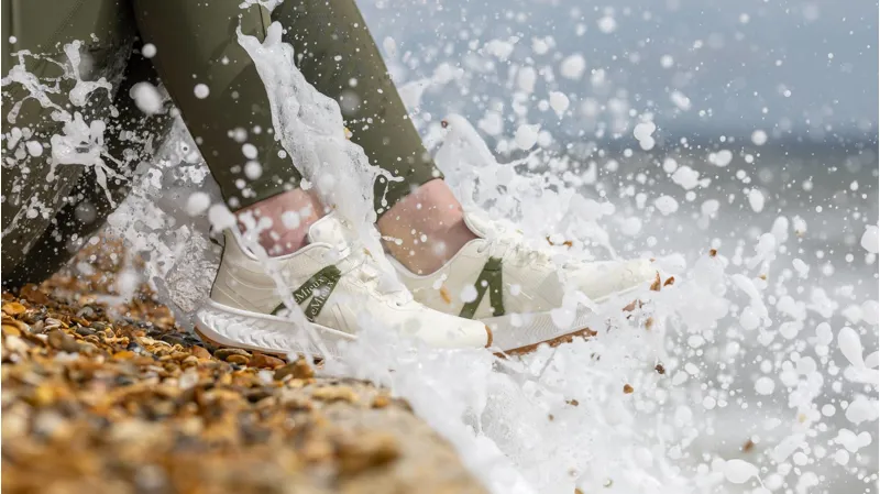 LeMieux Trax Waterproof Trainer Ecru 2 LeMieux Trax Waterproof Trainer Ecru – Image 2