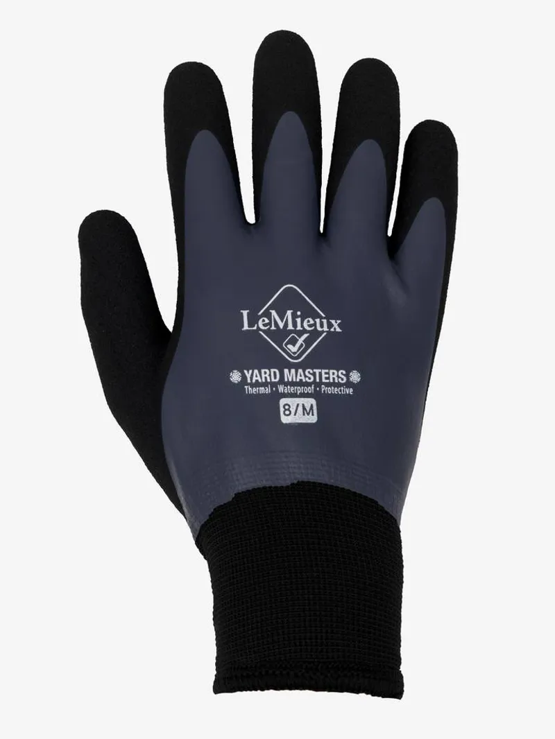 LeMieux Winter Work Gloves Navy 2 LeMieux Winter Work Gloves Navy – Image 2